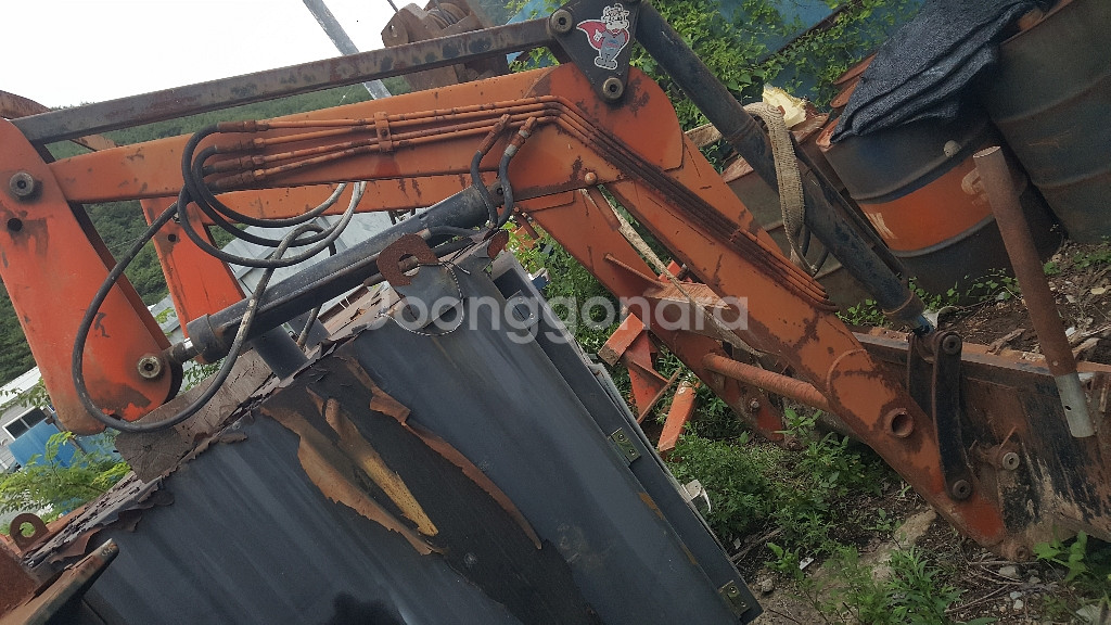대동 D581 트랙터 트랙트 트렉터 트렉트 로다 로더--5