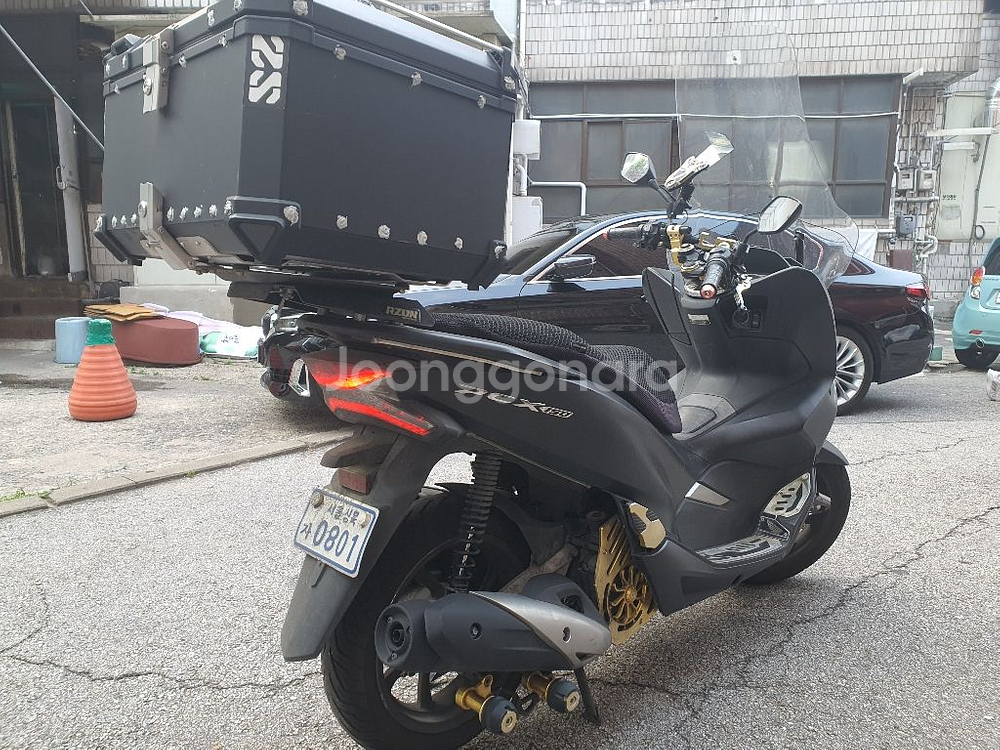 혼다 PCX125 2019년식 사틴블랙 배달스쿠터 세팅--4
