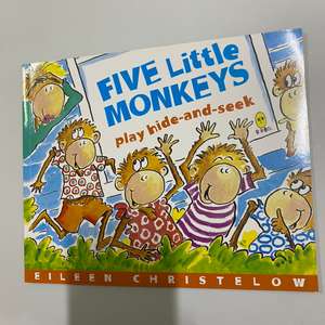 유아영어책 five little monkeys
