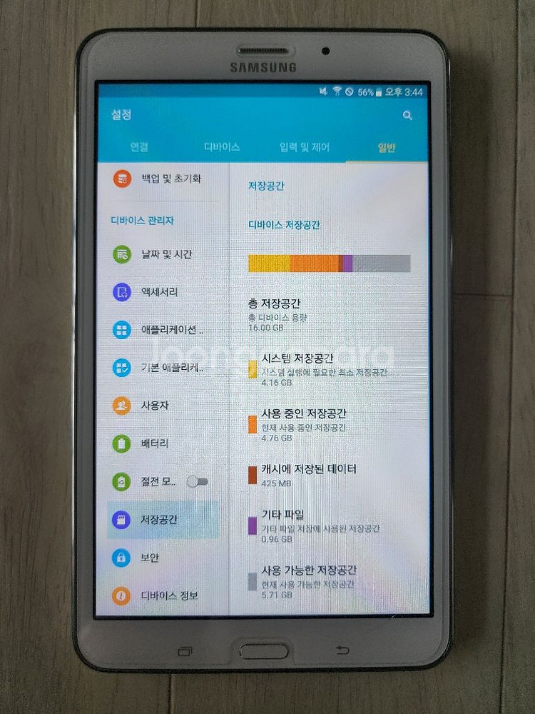 SM-T335K 갤럭시탭4 8인치 16GB--2