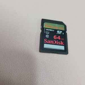 sandisk sd extreme pro 64 메모리