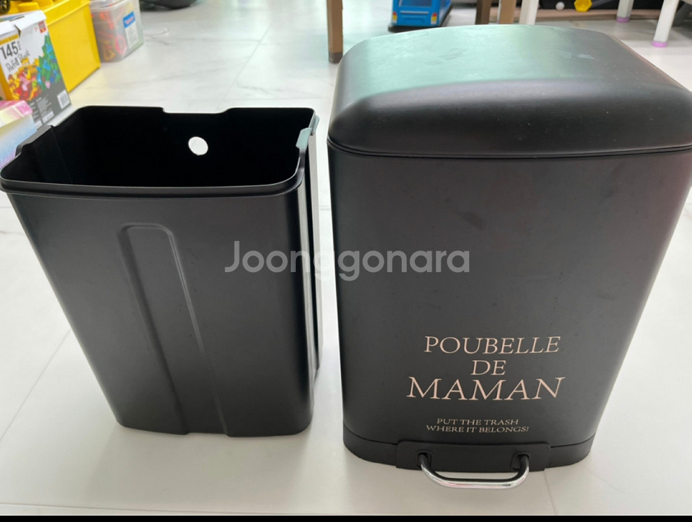 달팽이리빙 푸벨드마망 페달 휴지통 12L--3