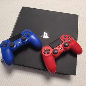 PS4 플스 PRO 2TB 및 듀얼쇼크 2개 판매_부산
