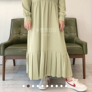 (새상품)비너스 신드롬,미모썬데이, 라모다 플리츠원피스 이미지