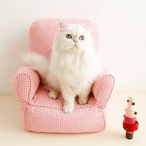 고양이소파 핑크