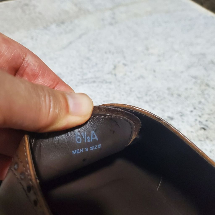 토즈 남성 구두 사이즈 6 1/2 A--3