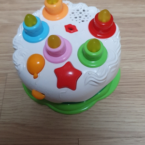 립프로그 생일 케이크 장난감