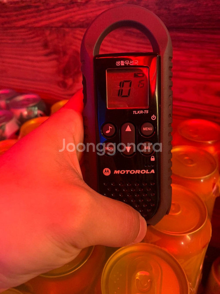 무전기 모토로라 2대 풀셋--1