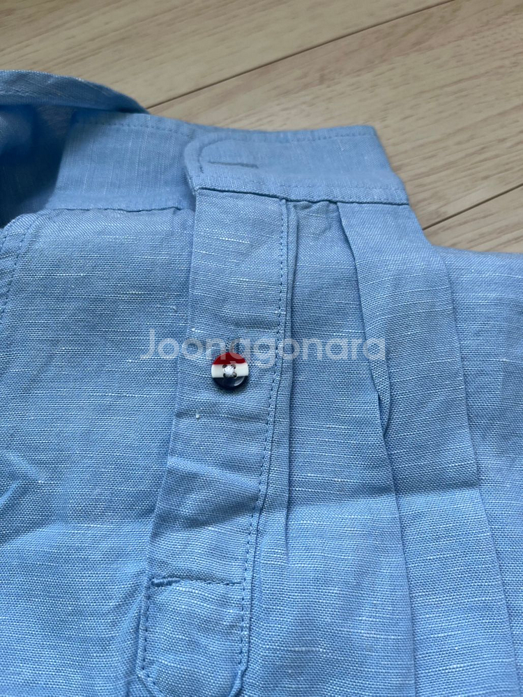 Tommy jeans 린넨혼방 셔츠(Size-L)--3