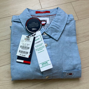 Tommy jeans 린넨혼방 셔츠(Size-L)