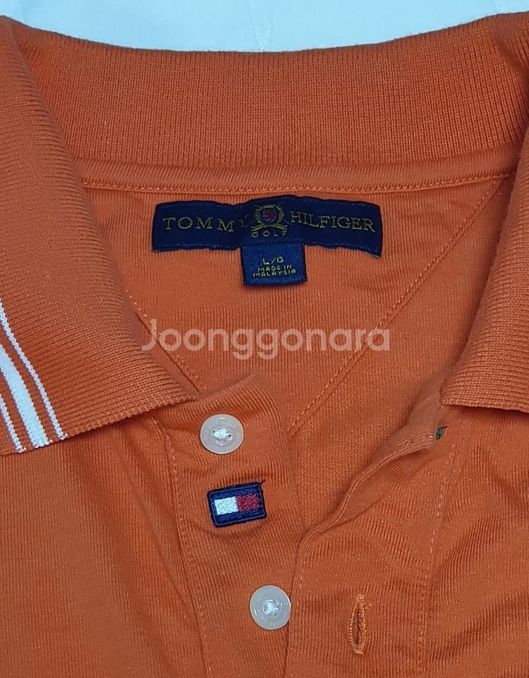 타미힐피거 골프 오랜지색 PKT 라지 110 사이즈--4