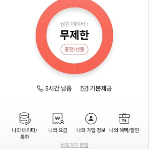 skt데이터 1기가