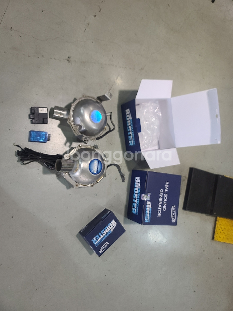 쿠파텍 사운드 부스터(배기음,전자음,배기,튜닝,소리)--1