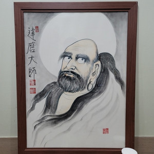 달마도 불화 불상 이미지