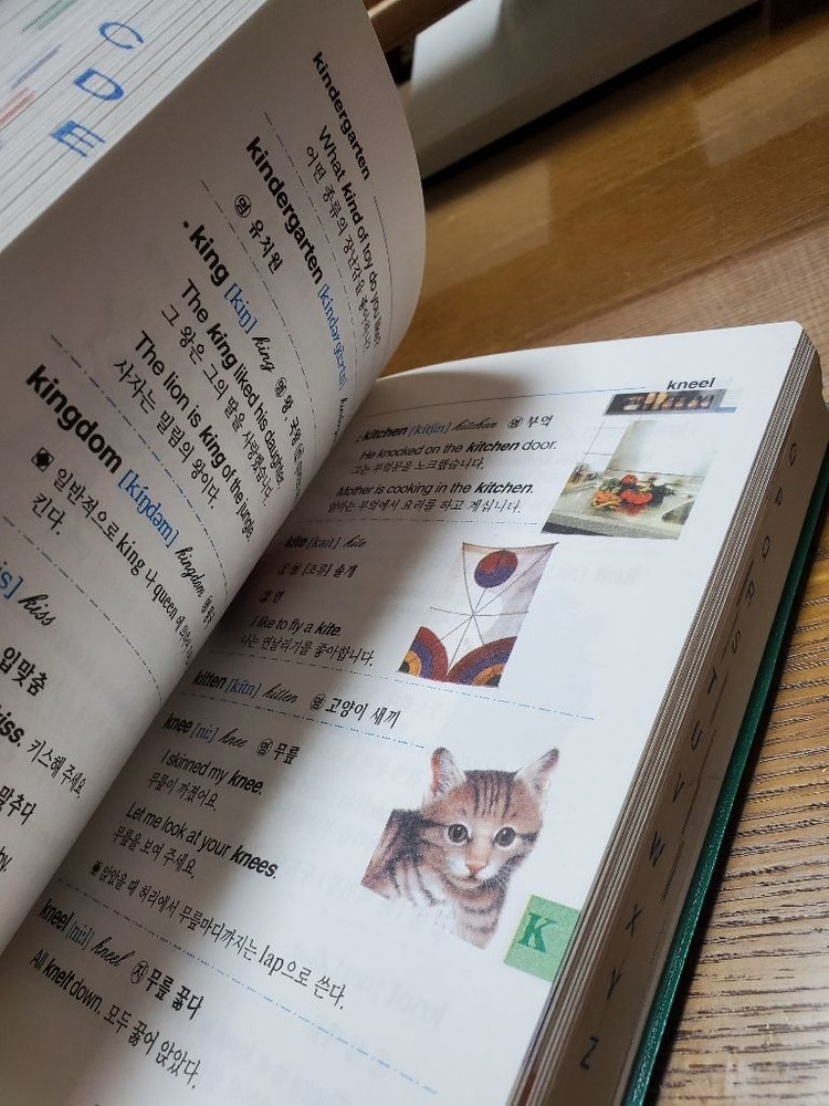 크라운 새영어 사전 초등학교 전학년용--3