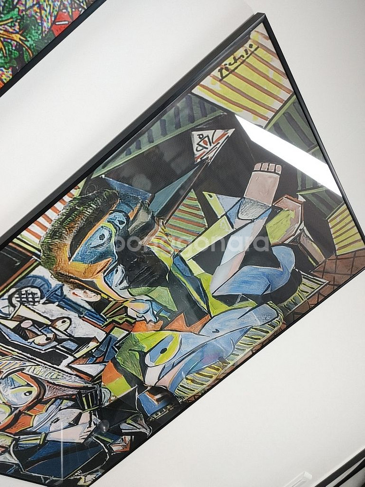 팝아트그림 초대형액자 그림액자 뱅크쉬 인테리어용 그림팜--2
