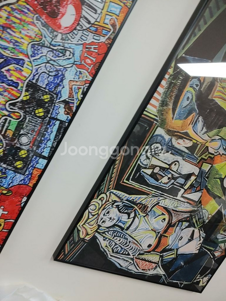 팝아트그림 초대형액자 그림액자 뱅크쉬 인테리어용 그림팜--3