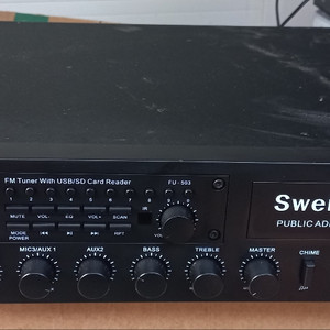 Sweico MPA-120us방송용앰프