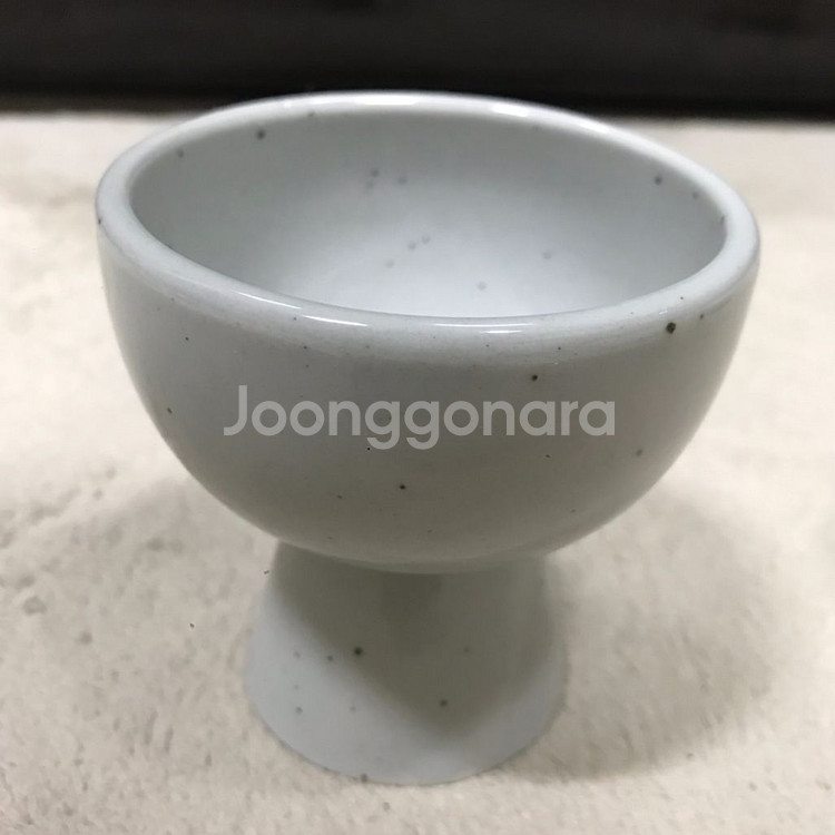 수제 도자기 받침 잔--0