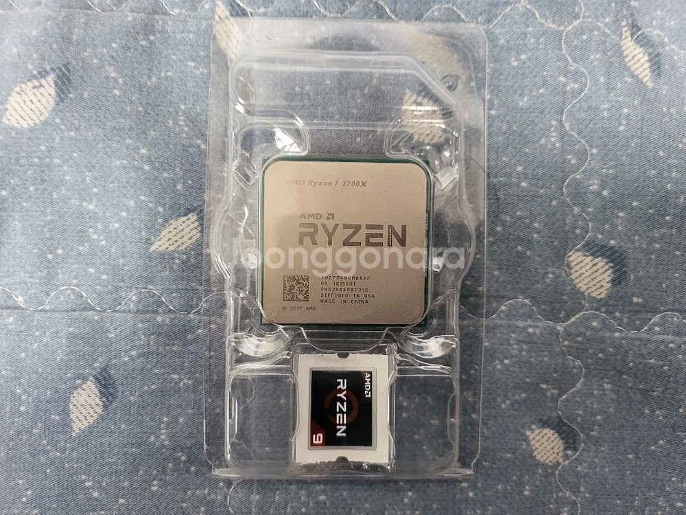 AMD 2700X 프리쿨 포함 10만 | CPU/메인보드 | 중고나라