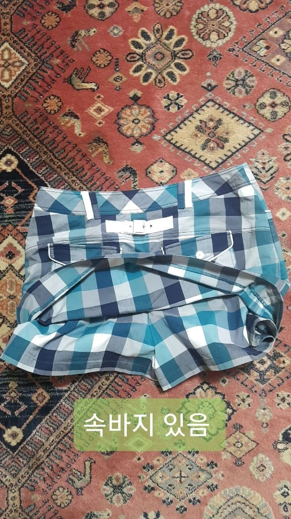 루이까스텔 골프스커트 27인치 기장37 이미지