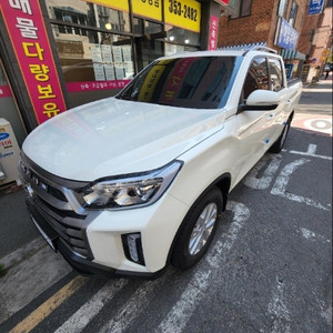 쌍용 렉스턴 스포츠 칸 휠타이어 S급 팝니다!!