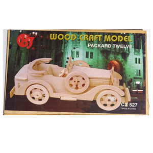자동차 클래식카 packard twelve 우드크래프트