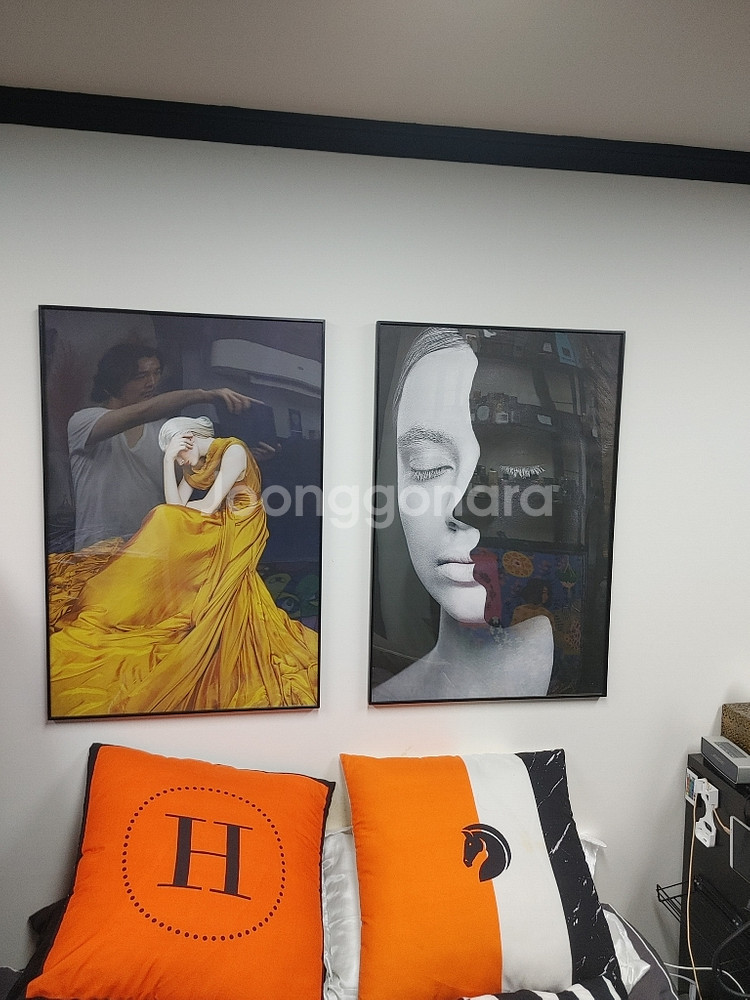 인테리어용 초대형 그림 액자 팝아트 그림액자 거실액자팜--9