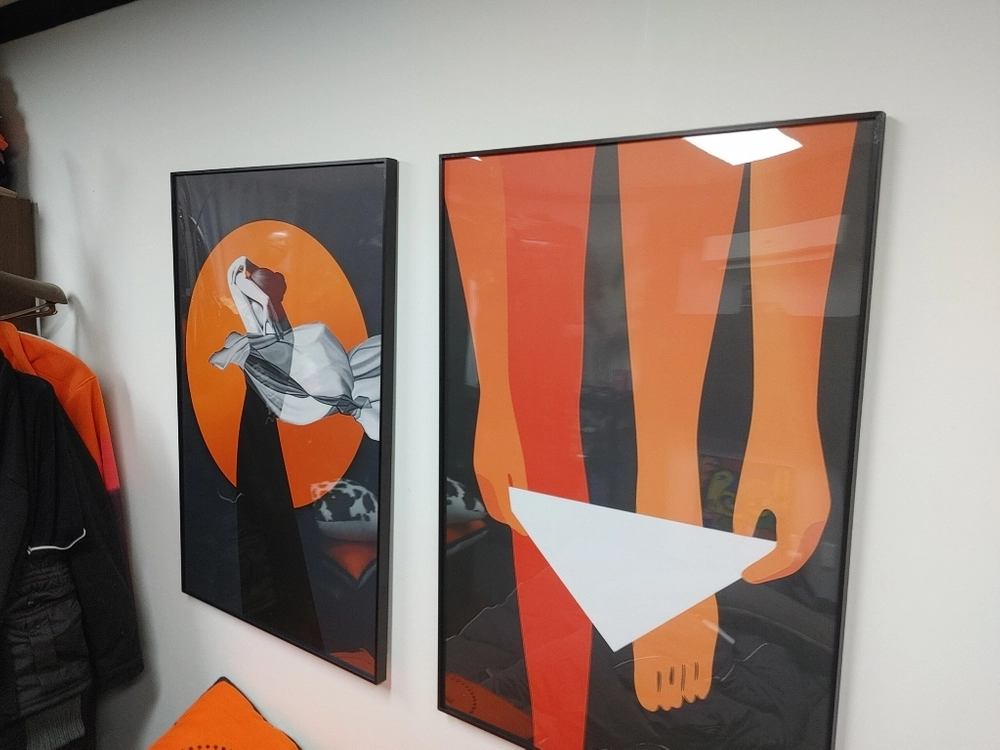 인테리어 대형 그림 액자 팝아트 럭셔리그림 에르메스 이미지
