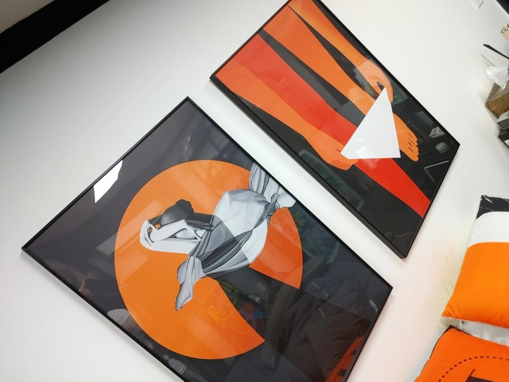 인테리어 대형 그림 액자 팝아트 럭셔리그림 에르메스 이미지