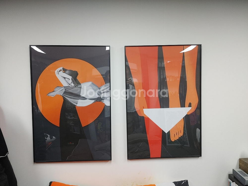 인테리어 대형 그림 액자 팝아트 럭셔리그림 에르메스--4