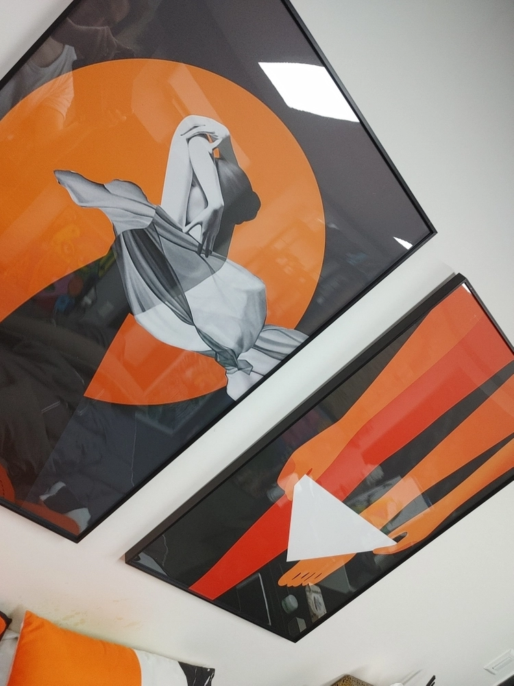 인테리어 대형 그림 액자 팝아트 럭셔리그림 에르메스 이미지