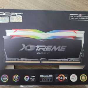 OCPC DDR4-3600 CL18 RGB 8G 2개