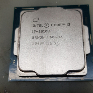 CPU 10세대 i3 10100