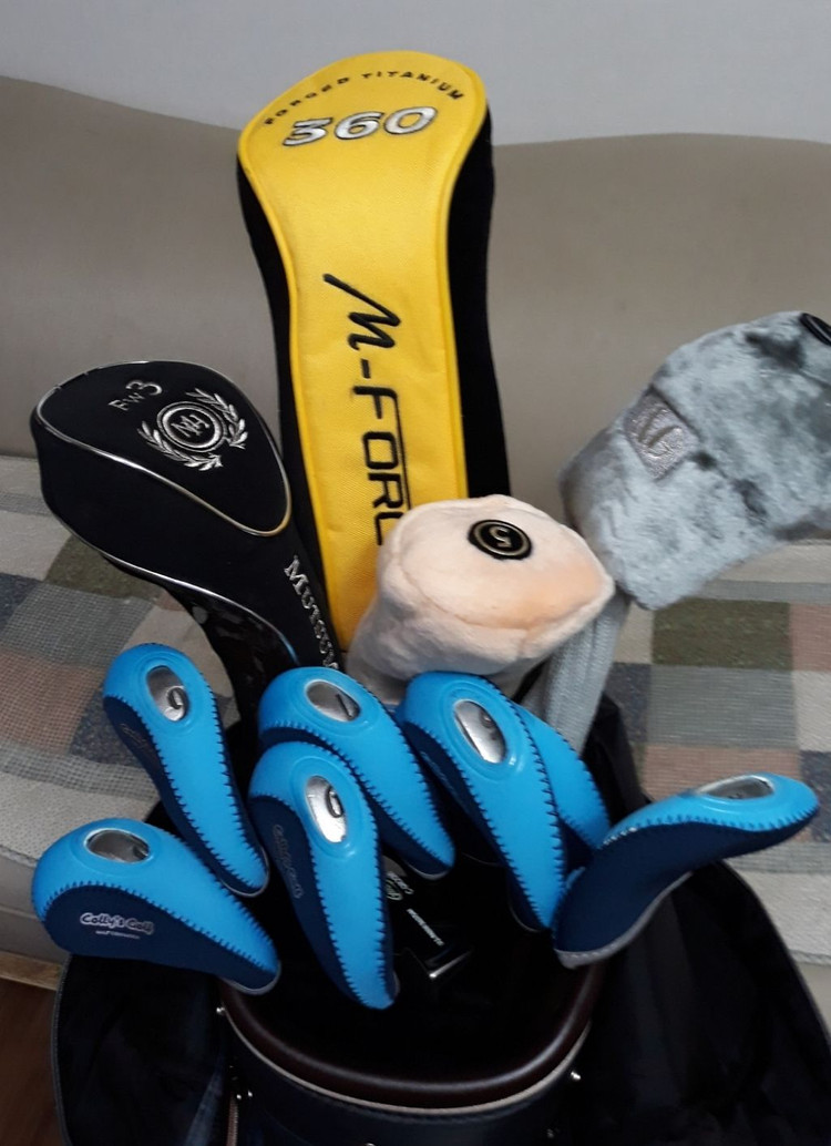 여성 YONEX 골프채풀세트 캐디백 혼마 새상품 ,--2