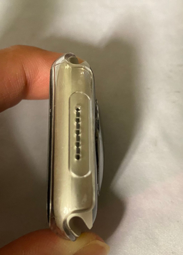 애플워치7GPS용 45mm스타라이트색상 풀박스새것팝니다--2