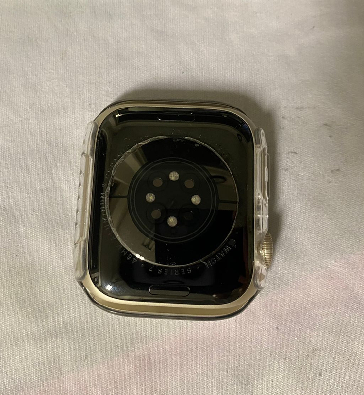 애플워치7GPS용 45mm스타라이트색상 풀박스새것팝니다--4