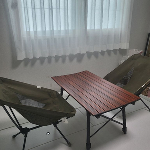 코베아 캠핑 의자 테이블 세트