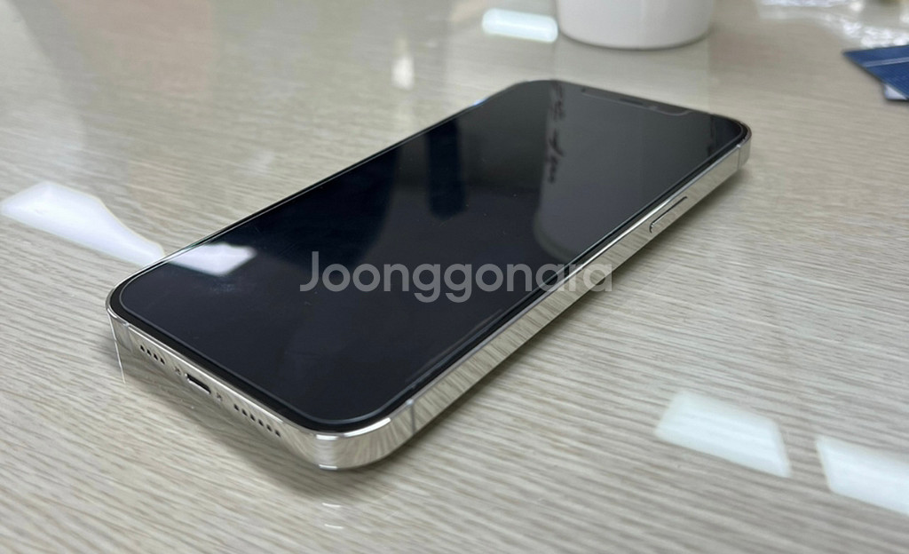 아이폰12프로맥스 128기가 화이트--3