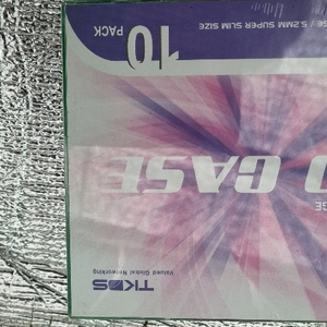 CD/DVD 칼라케이스 50장