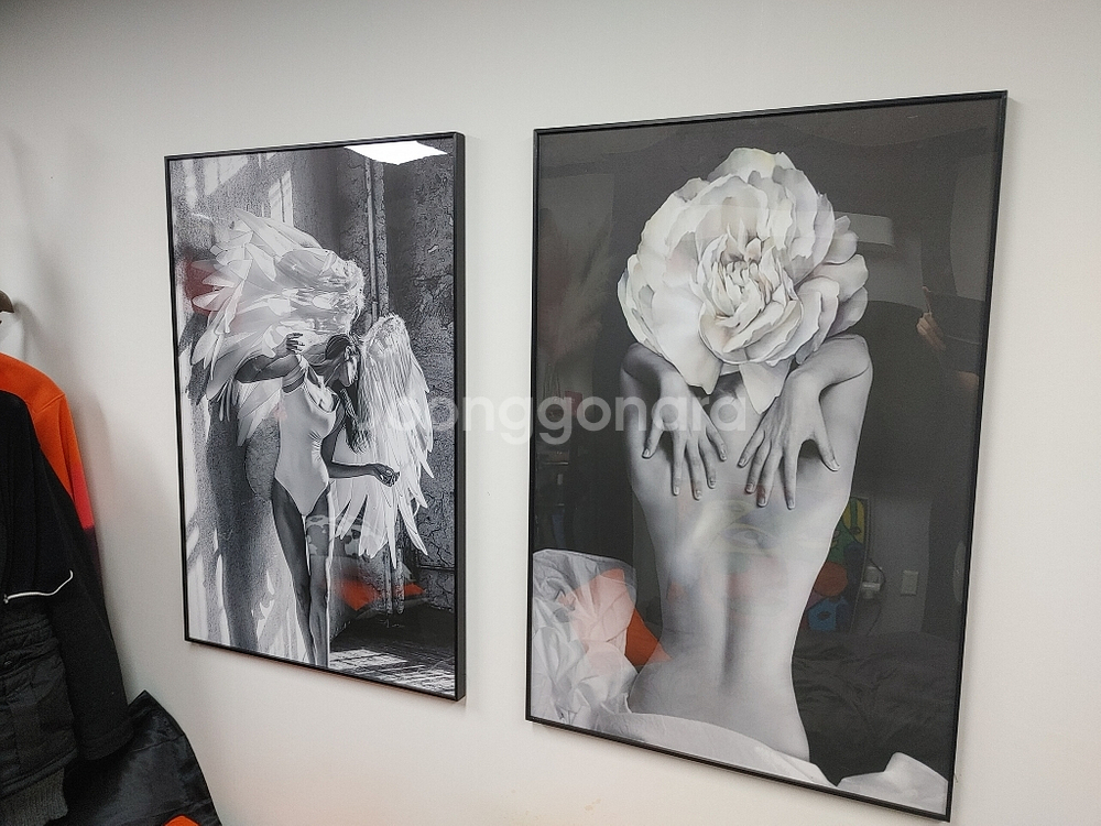 인테리어액자 대형그림 대형액자 천사그림 팝아트 액자 팜--6