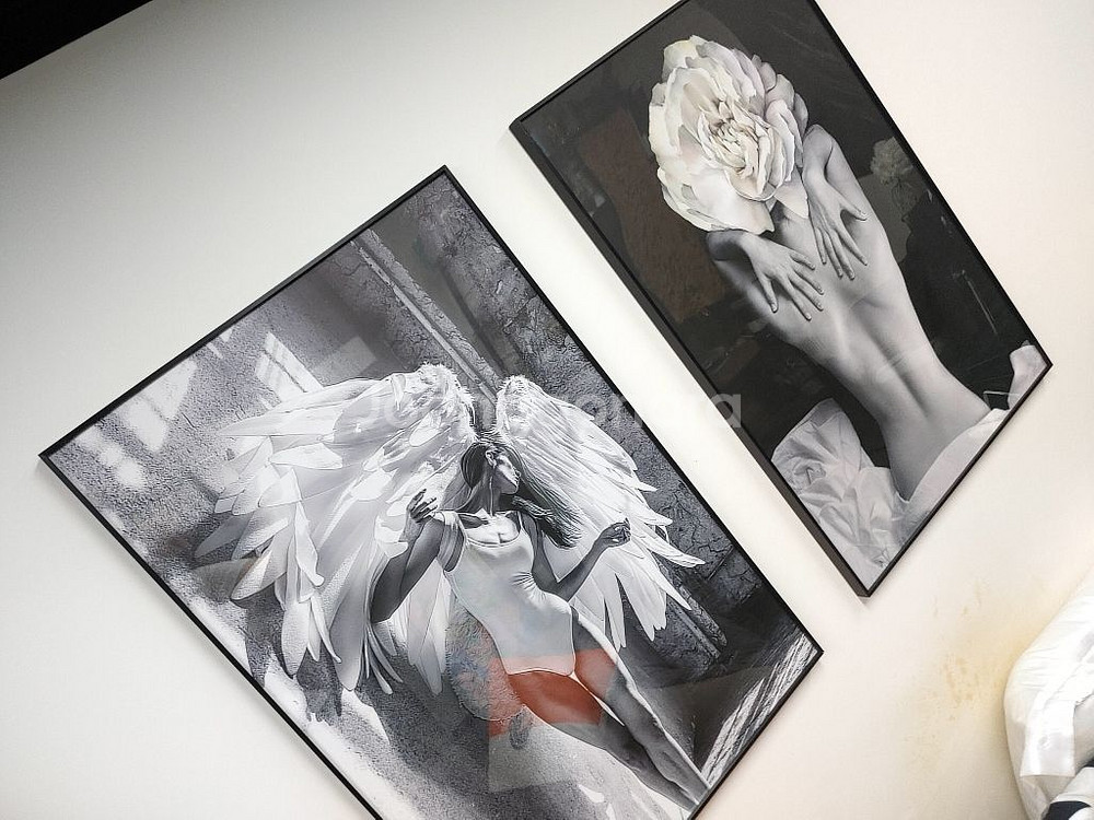 인테리어액자 대형그림 대형액자 천사그림 팝아트 액자 팜--2
