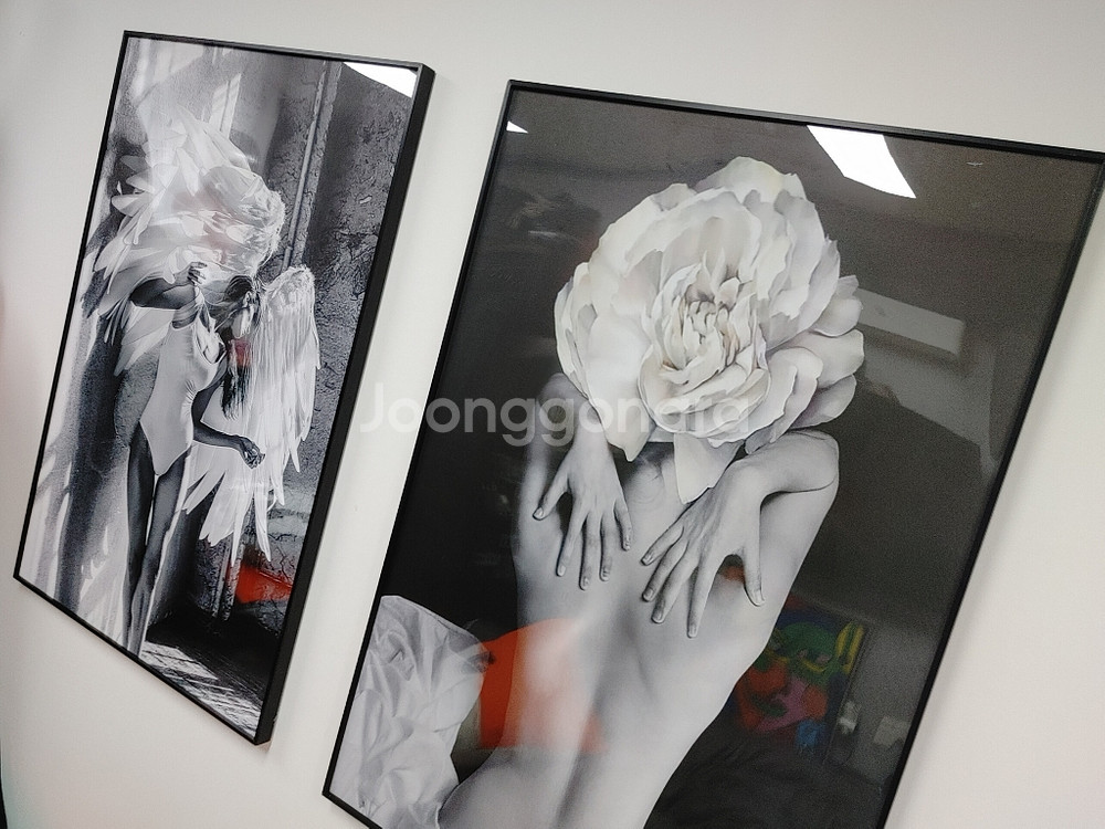인테리어액자 대형그림 대형액자 천사그림 팝아트 액자 팜--4