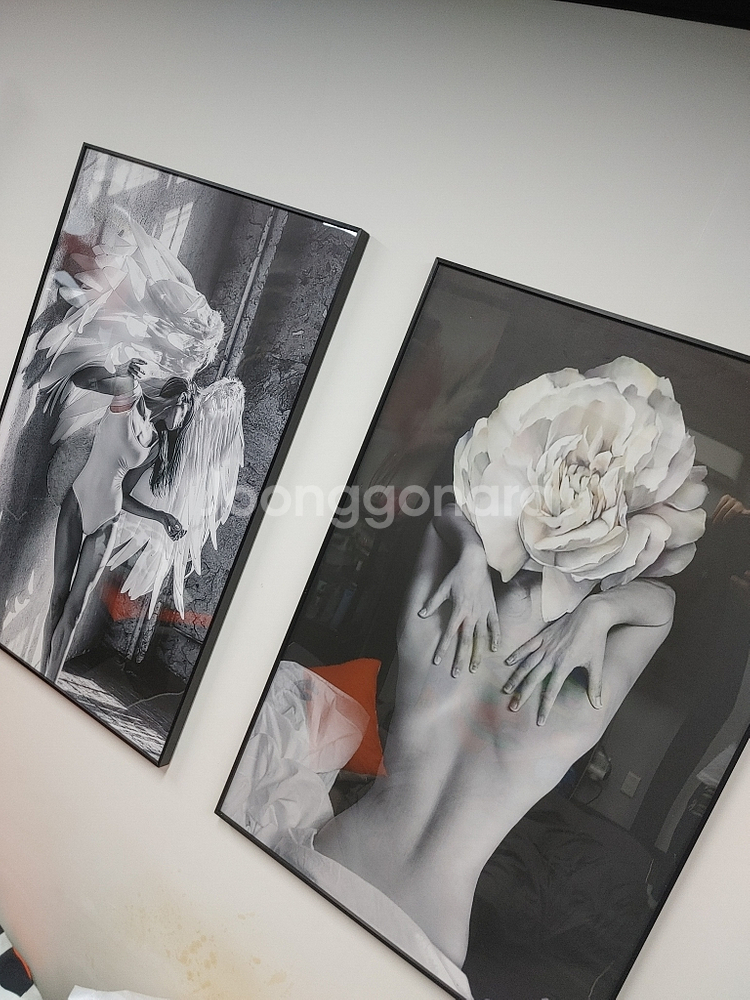 인테리어액자 대형그림 대형액자 천사그림 팝아트 액자 팜--7