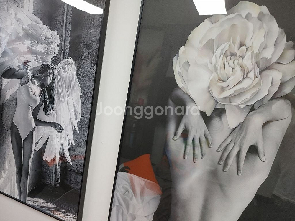 인테리어액자 대형그림 대형액자 천사그림 팝아트 액자 팜--3