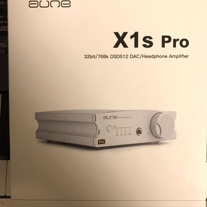 aune x1s pro 헤드폰 앰프 겸 dac