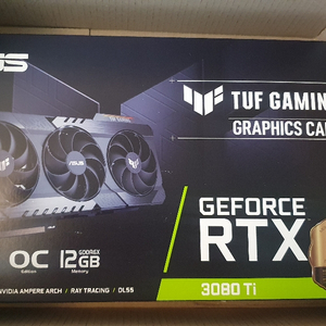 미개봉 ASUS TUFGaming지포스RTX3080ti