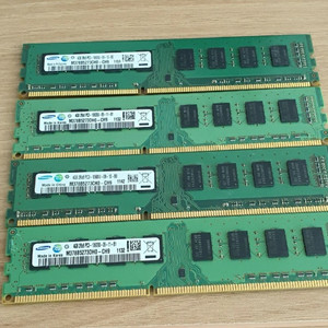 ddr3 4g 4개 램판매합니다