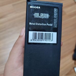 MOOER BLADE 디스토션 기타이펙터
