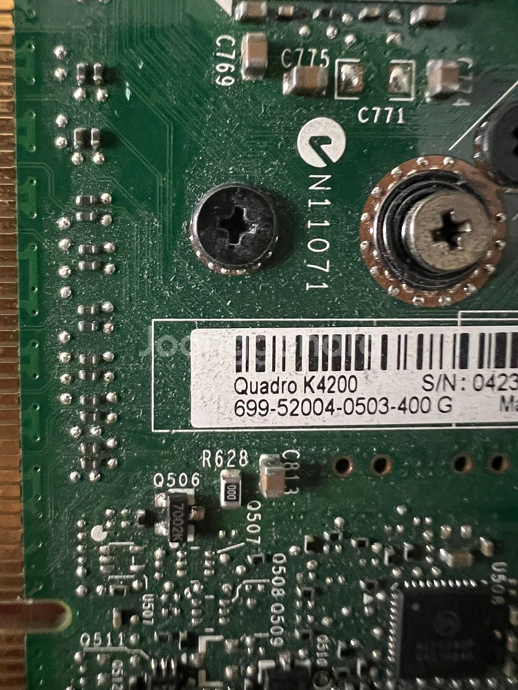 그래픽카드 Nvidia Quadro k4200--2